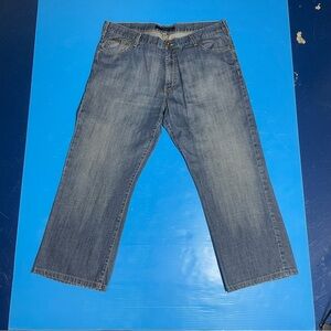 Calvin Klein Men's Relaxed Blue Wash Jeans